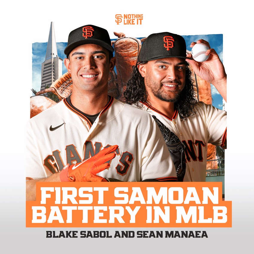 Sean Manaea & Blake Sabol Form The First Samoan Battery In Major League ...